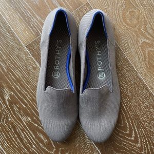 Mocha Rothy’s Loafers 8.5 *never worn*